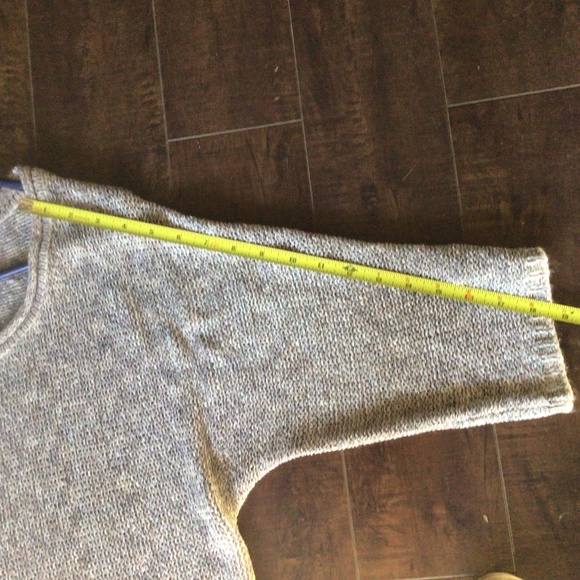 Ladies Cream Mix Knit Pullover Sweater Size M - Picture 11 of 13